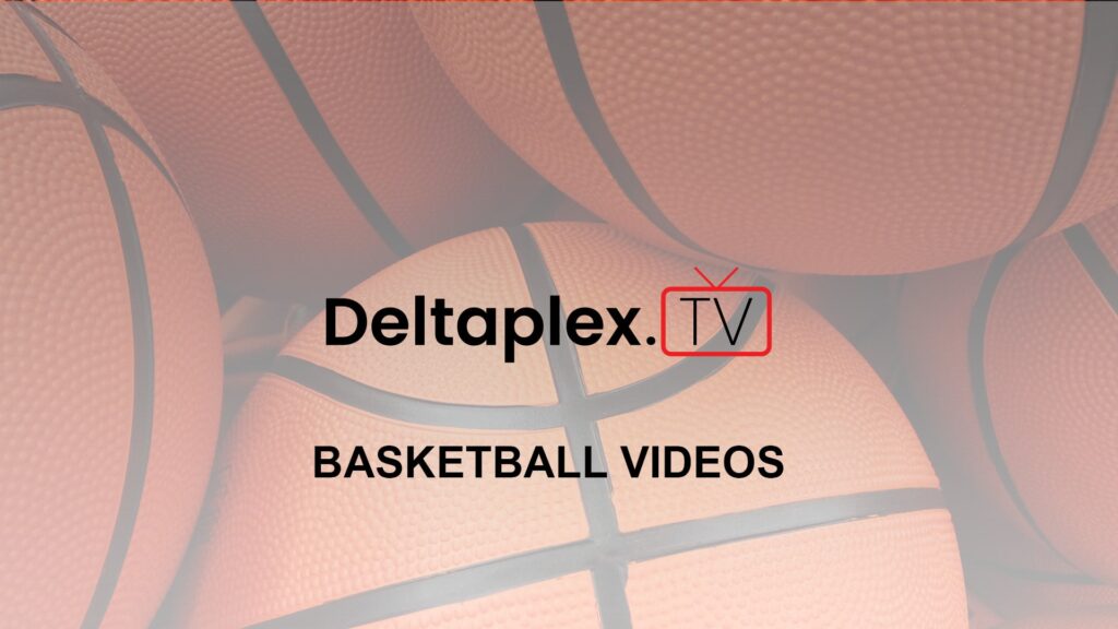 DeltaPlex TV basketball videos placard, featuring White Hall High School sports in White Hall, Arkansas.