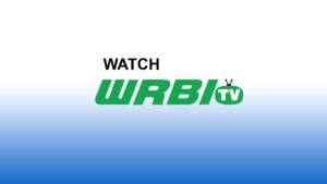 Watch WRBI-TV Streaming Logo with Gradient Background