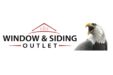 KFBCtv on-screen graphic for Window & Siding Outlet, featuring windows, contact info, and bold branding.